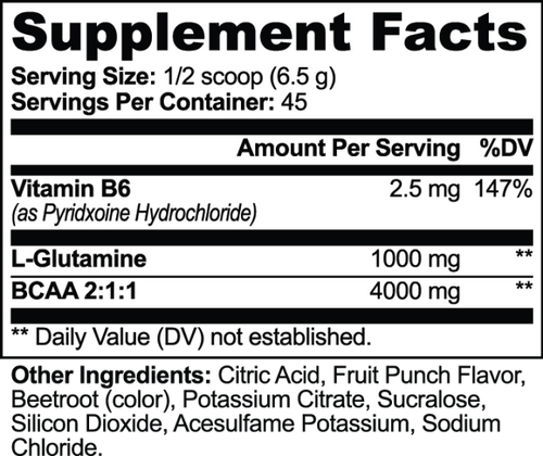 BCAA SHOCK POWDER